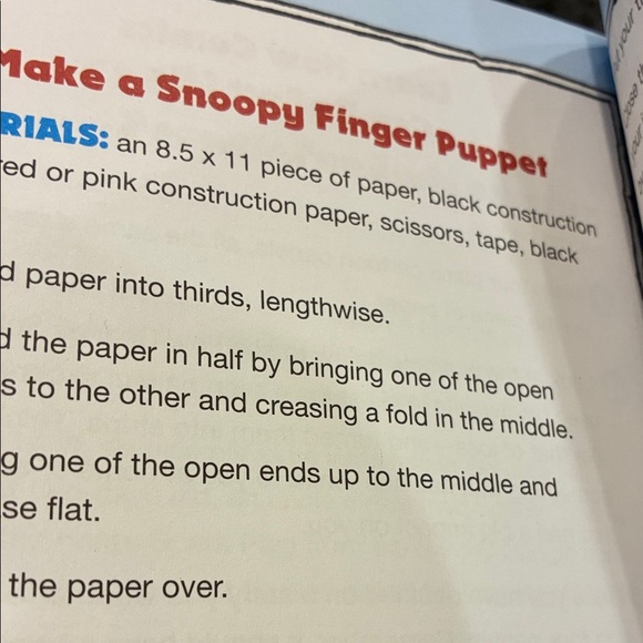 Peanuts Snoopy Cowabunga Book - Blue and Yellow - Picture 5 of 5